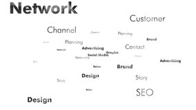 Social media and digital market typography. Animated text animation - Powered by Shutterstock - Get 15% off with code: PIKWIZARD15