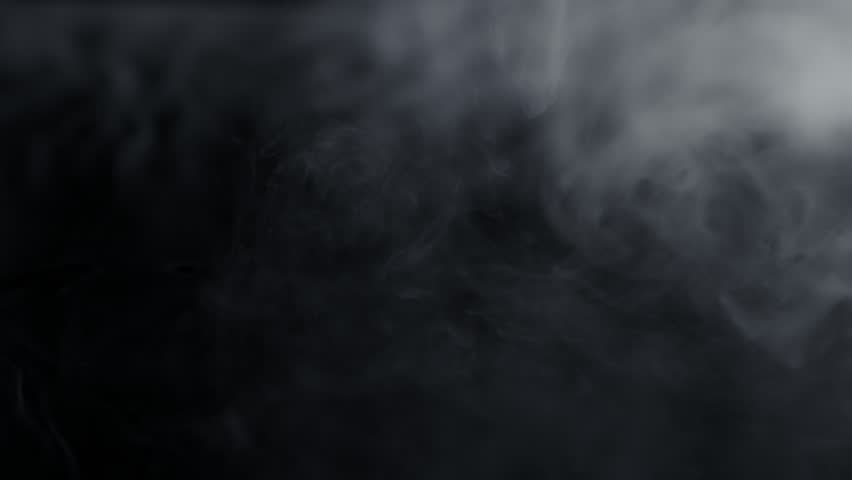 Super Slow Motion Shot of Abstract Flowing Smoke Isolated on Black at 1000fps. | Shutterstock HD Video #1099712989