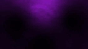Purple smoke rises up. Soft dispersion of smoke. Blue and purple smoke. 3D animation for video content. Effects and transitions for videos.