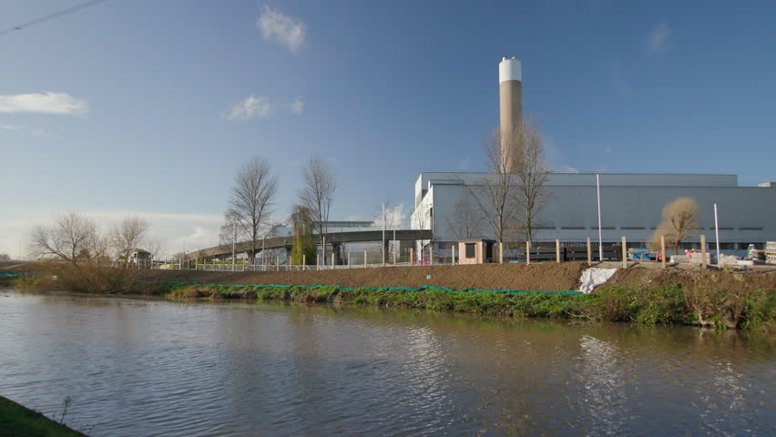 Edmonton Ecopark Incinerator And Energy Plant, North London