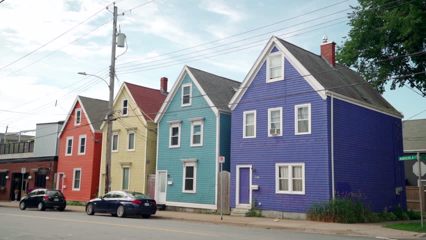 Colourful in Halifax, Nova Scotia, Canada