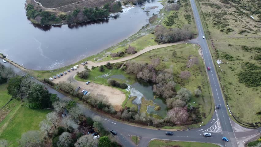 Hatchet Pond car park clip 4