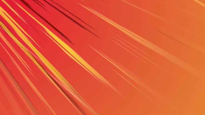 Anime Style Fast Moving Trails Fire Effect Backdrop. 4K Diagonal Loop Animation. High Speed Lines Red Orange Colors Background.  | Shutterstock HD Video #1099747539