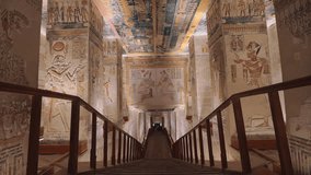 Tomb of Memnon, Pharaohs Ramses 5th and 6th, Valley of the Kings In Luxor, Egypt - Powered by Shutterstock - Get 15% off with code: PIKWIZARD15