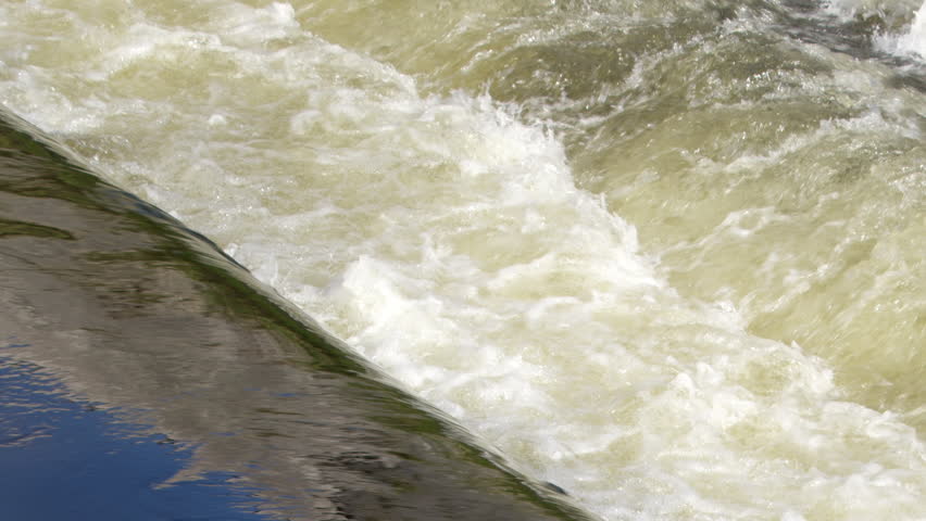 Streams of foaming water, full frame. video. | Shutterstock HD Video #1099775191