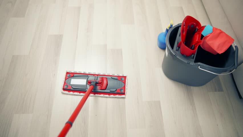 Housewife Cleaning Room Floor Wiping Dust Mop. Housekeeping Care Clean Disinfecting. Maid Chores At Home. Cleaning Service Wiping Living Room Hygiene. House Cleaning Dust Under Bed And Dirt On Floor | Shutterstock HD Video #1099783217