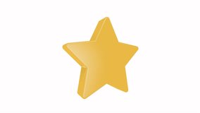 star scene icon of nice animated  for your 3D icon pack videos easy to use with Transparent Background . HD Video Motion Graphic Animation Free Video 