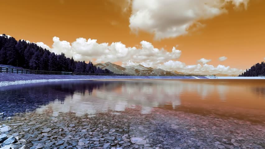 Abstract Landscape on Yellowstone National Park - 5K