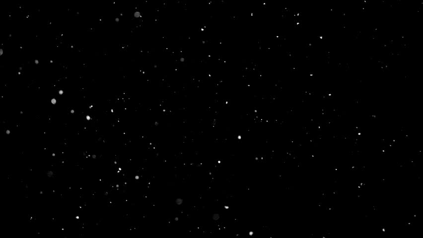 The snow slowly flies at night. White dust and glitter on a black background. | Shutterstock HD Video #1099805953