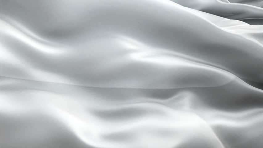 White silk fabric color. 3d White silk fabric flag waving clear waving background. Colorful White silk fabric seamless loop animation. White silk fabric HD resolution Background. Clear flag Closeup Royalty-Free Stock Footage #1099818715