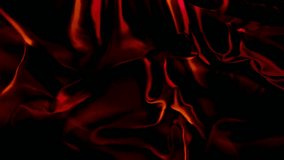 red fire color. 3d red fire flag waving clear waving background. Colorful red fire seamless loop animation. red fire HD resolution Background. Clear flag Closeup 1080p Full HD video layout,
