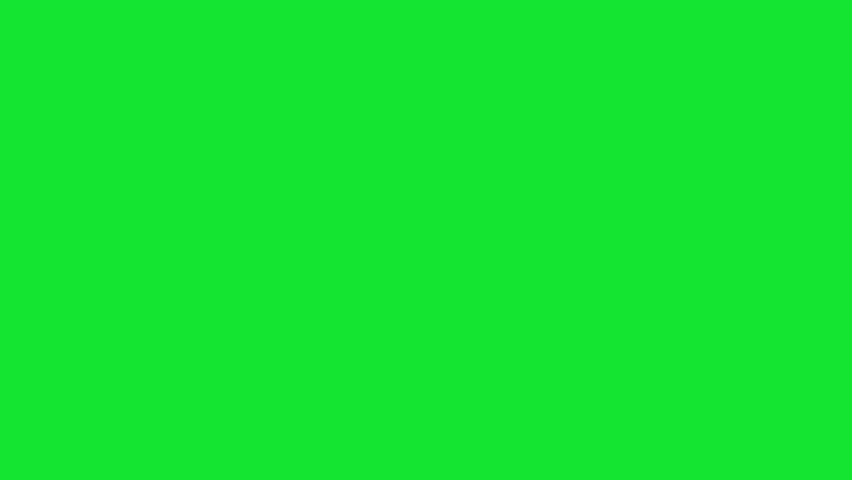 Happy Valentines Day text animation on a green screen. Happy Valentines Day lettering with key color. Chroma color. Royalty-Free Stock Footage #1099821767