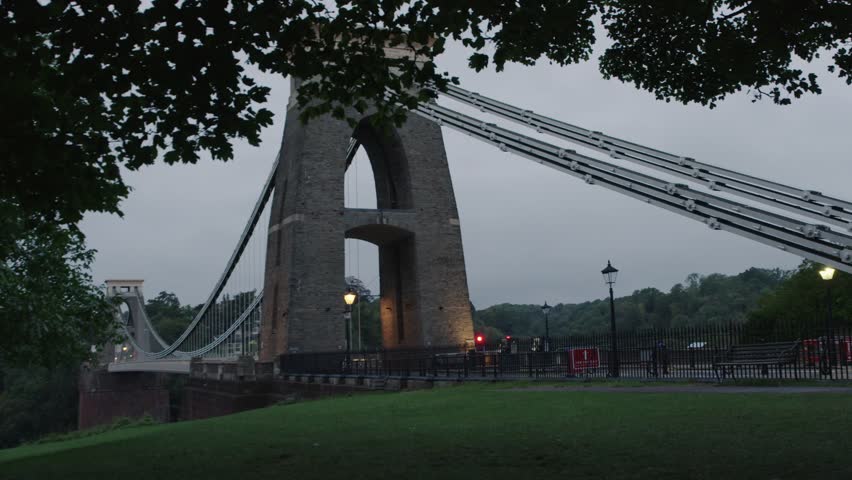 Clifton bridge view, Bristol, UK