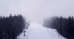 ski resort video, skiing and winter sports