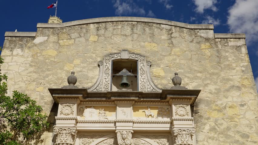 The Alamo in San Antonio is the most famous landmark in the city - travel photography