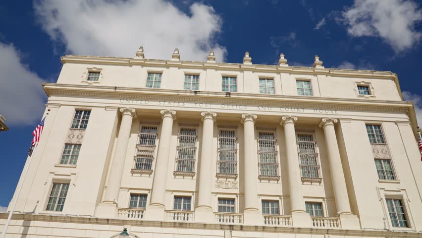 United States Post Office and Court House in San Antonio Texas - travel photography
