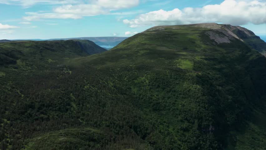 On top of Gros Morne Mountain in Gros Morne National Park, Newfoundland