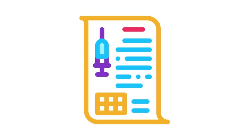 Physician Injection Appointments Icon Animation | Shutterstock HD Video #1099849457