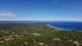 Mediterranean drone shot in 4K