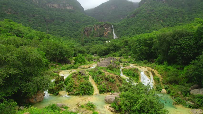 Dhofar is the southern region of Oman with borders on the Wusta region to the ... Salalah is the capital city of the region and is called the “Green City Royalty-Free Stock Footage #1099896825