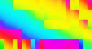Pixelated Pulse - Glitch Psychedelic Abstract Background for a Dreamy Video - Seamless VJ loop