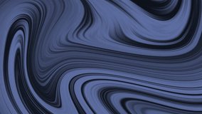 Liquid gradient seamless animated dark gray colored background . Looped fluid bluish gray and black wallpaper 4k. 3D Illustration