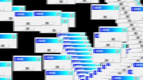 Error tabs on screen of computer. 
Software errors. Alert popup. System failure pc interface. - Powered by Shutterstock - Get 15% off with code: PIKWIZARD15