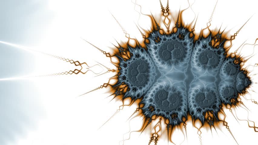 Zoom into the infinite mathematical mandelbrot set fractal HD | Shutterstock HD Video #1099966141