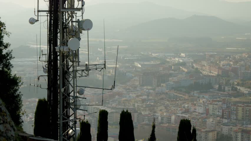 Cell tower, high-speed mobile Internet | Shutterstock HD Video #1099971721