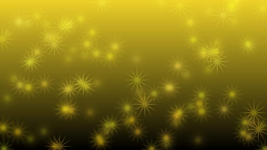 Motion graphics. Beautiful harmonic colored abstract bachground with star shaped bokeh pattern