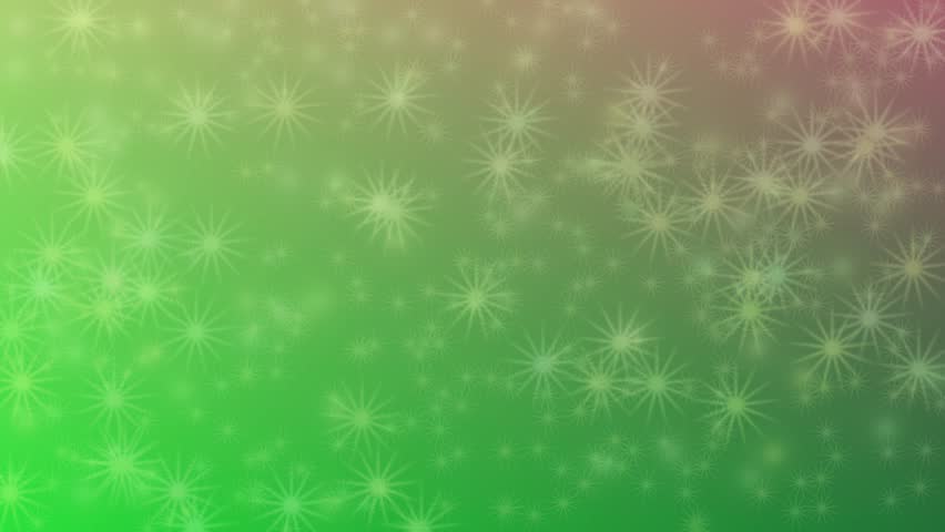Motion graphics. Beautiful harmonic colored abstract bachground with star shaped bokeh pattern