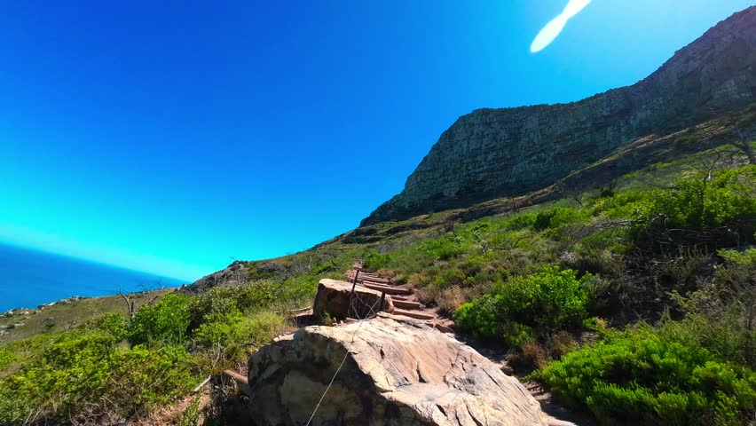 Hiking trail in Lion