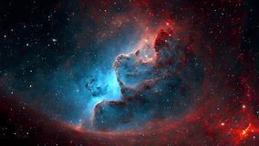 Space Nebula Looped Background 4K
