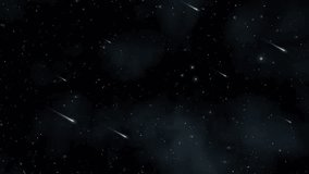 Night Sky Shooting Stars Overlay Motion Loop Background - Powered by Shutterstock - Get 15% off with code: PIKWIZARD15