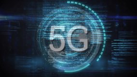 5g text over globe of network of connections and data processing against blue background. global networking and technology concept - Powered by Shutterstock - Get 15% off with code: PIKWIZARD15