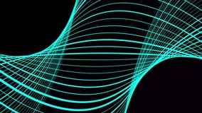 abstract twisted line background  animation  .