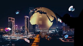 Omni channel technology of online retail business method. Multichannel marketing on social media network platform offer service of internet payment channel, online retail shopping and omni digital app - Powered by Shutterstock - Get 15% off with code: PIKWIZARD15