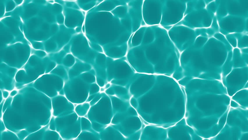 Caustics and   reflected light on the water surface. 3d rendering of sea surface. Blue ocean Royalty-Free Stock Footage #1100055265