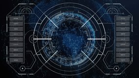 Animation of hand bionic security system over screen with diverse data and world map. global internet security, data processing, connections and digital interface concept digitally generated video. - Powered by Shutterstock - Get 15% off with code: PIKWIZARD15