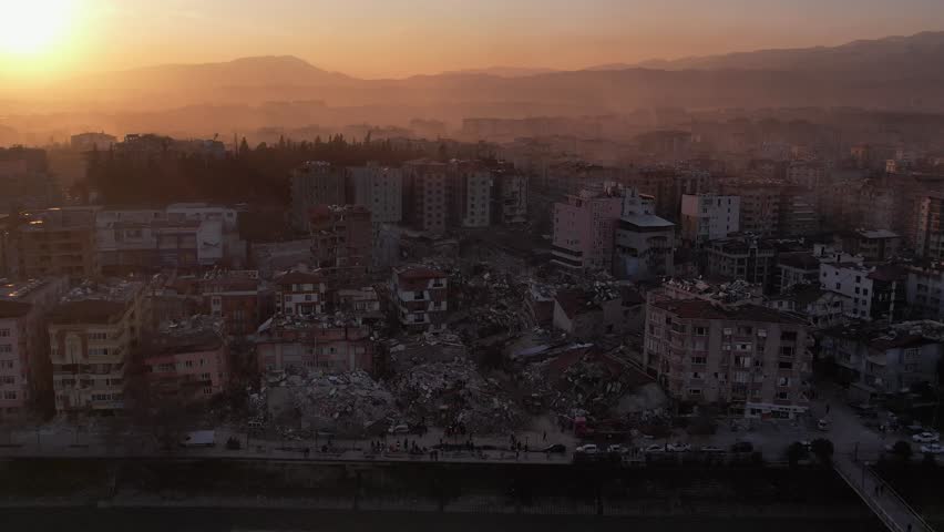 Turkey Earthquake - Hatay

As a result of the 7.8 magnitude earthquake that occurred in Turkey, thousands of buildings were destroyed and millions of people were affected. Royalty-Free Stock Footage #1100079759