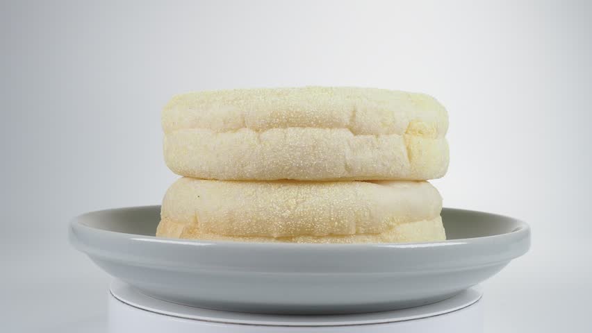 English muffin, Short video clip Royalty-Free Stock Footage #1100093401
