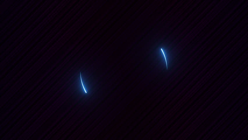 Neon Light Countdown 10 Second