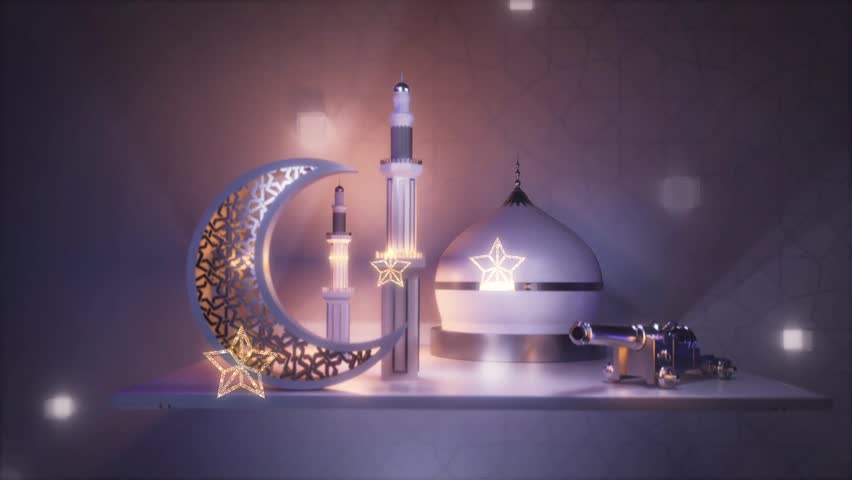 Ramadan greeting animation background. ramadan kareem islamic. mubarak celebration | Shutterstock HD Video #1100122767