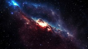 Galaxy Background 4K Space Loop 