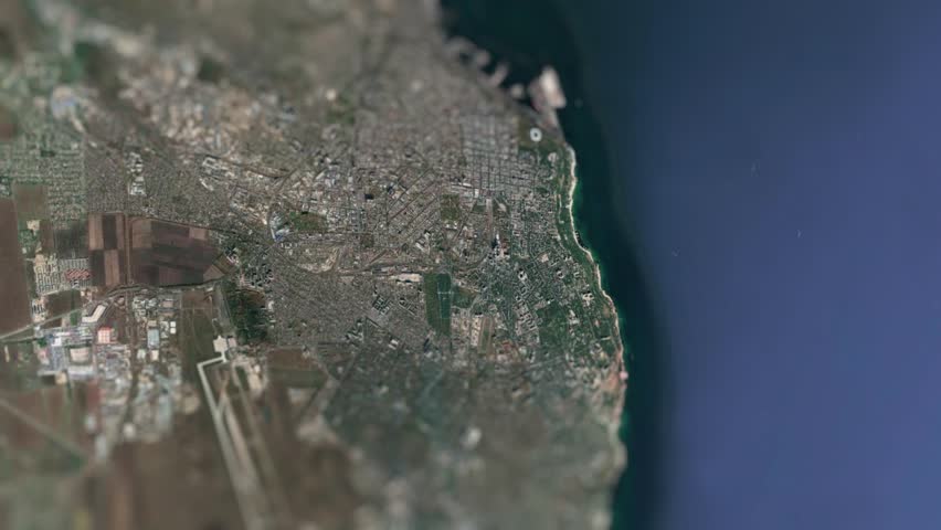 Odessa, Regional City of Ukraine On Physical World Map