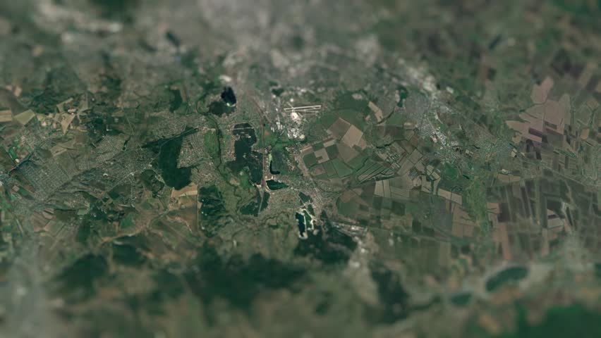 Kharkiv, Regional City of Ukraine On Physical World Map