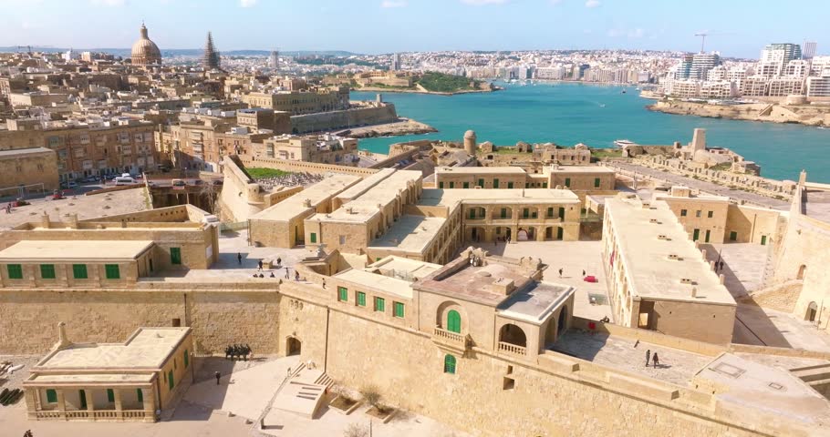 Fort St. Elmo in Valletta city, capital of Malta 