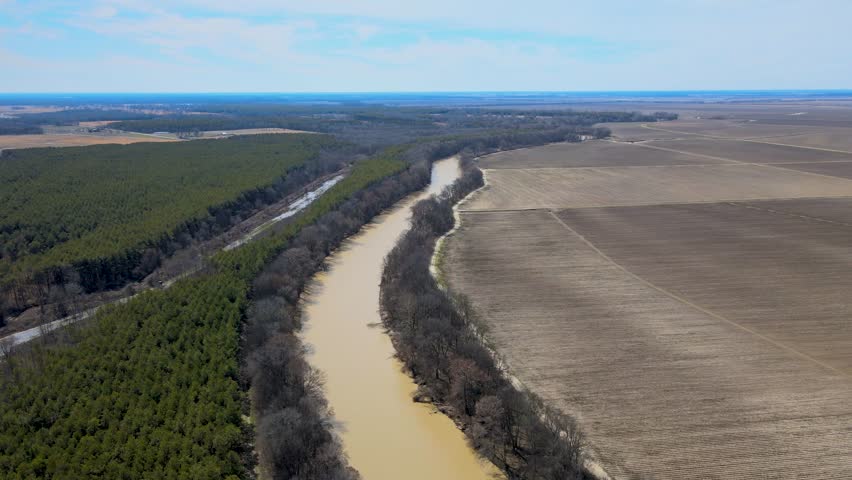 Boeuf River Near Eudora Arkansas