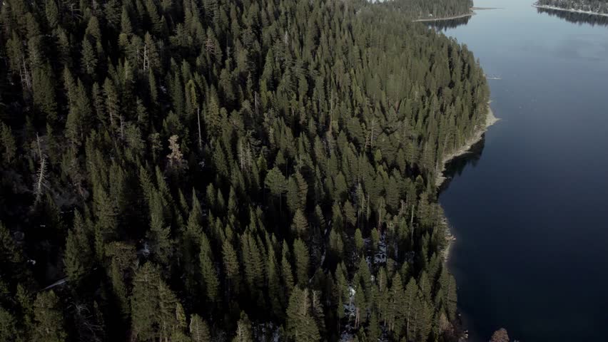 Drone Point of View, Lake Tahoe
