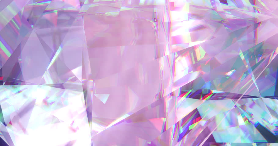 Animation of prism light moving and reflecting on glass elements. Prism, light and movement concept digitally generated video. Royalty-Free Stock Footage #1100183909